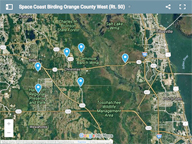 Google map to West Orange County birding sites.