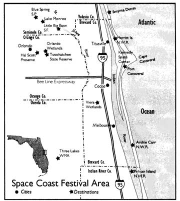 Map of Festival area