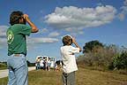Children's birding field trip at Merritt Island NWR.